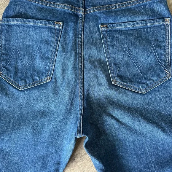 MOTHER Tippy Top Frisky Flood Fray in Bad Reputation Size 28 - Picture 2 of 10